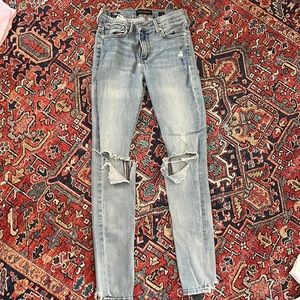 Lucky Brand ripped knee jeans